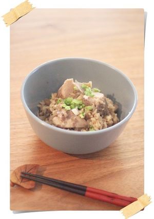 おかわり必至！芋煮風の炊き込みご飯-レシピのメイン写真