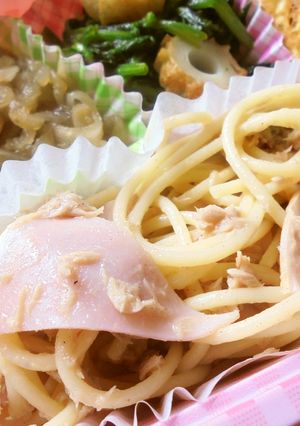 ハムとツナのスパゲッティサラダ-レシピのメイン写真
