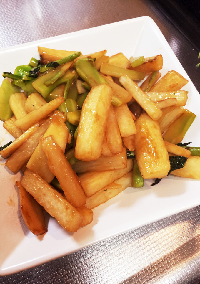 長芋ときのこのバター醤油炒め-レシピのメイン写真