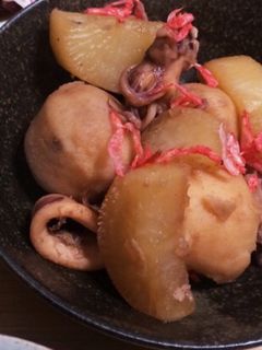 いか里芋大根の煮物-レシピのメイン写真