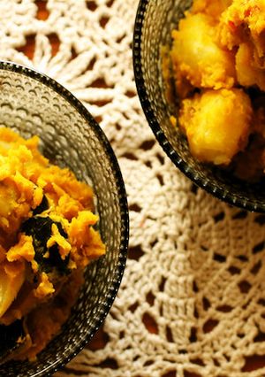 ポテトパンプキンホットサラダ-レシピのメイン写真