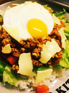 豆腐でかさまし♔タコライス-レシピのメイン写真