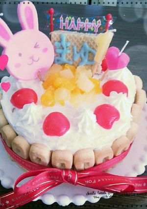 １歳ケーキ♥-レシピのメイン写真