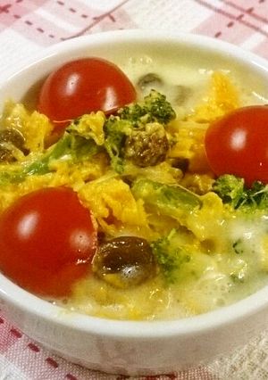 かぼちゃサラダのココットカマン-レシピのメイン写真