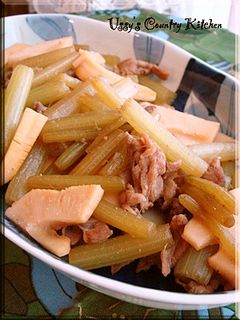 フキとタケノコと豚肉の炒め物-レシピのメイン写真