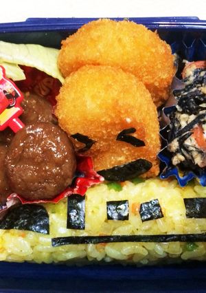 子供が喜ぶ新幹線キャラ弁-レシピのメイン写真