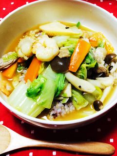 シーフードミックスで絶品!中華丼♪-レシピのメイン写真