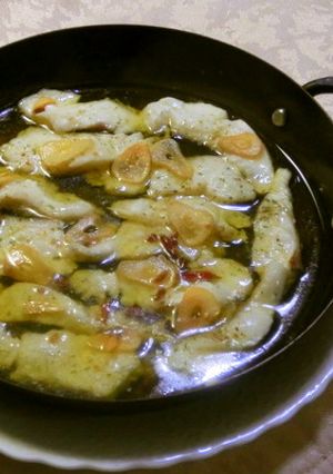 鯛のペペロンチーノ-レシピのメイン写真