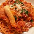 水漬けアルデンテで、トマトクリームパスタ