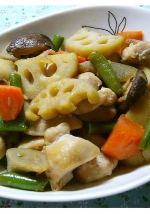 圧力鍋 DE あっという間の♪筑前煮-レシピのメイン写真
