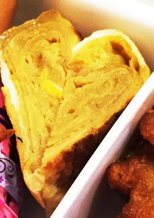 甘〜い♡お弁当の卵焼き☆だし巻き卵にも☆-レシピのメイン写真