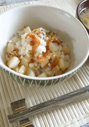 切干大根と大根と桜海老の混ぜご飯-レシピのメイン写真