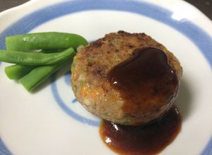 大豆のお肉 ミンチのヘルシーハンバーグ-レシピのメイン写真