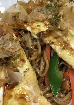 簡単‼オム焼きそば-レシピのメイン写真