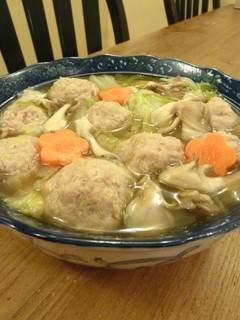 創味シャンタンで☆肉団子の中華風煮込み-レシピのメイン写真