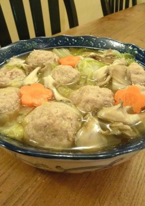 創味シャンタンで☆肉団子の中華風煮込み-レシピのメイン写真