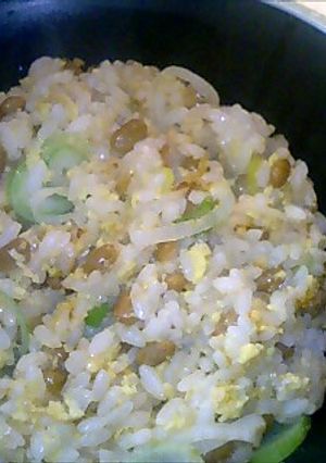 一味加えて♪納豆チャーハン-レシピのメイン写真