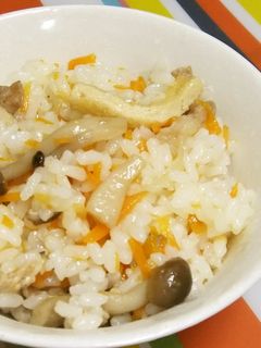 人参の混ぜご飯-レシピのメイン写真