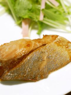 ヘルシオで簡単!ブリの照り焼き!-レシピのメイン写真