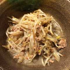 รูปของ 和風もやしとひき肉炒め