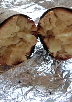 IHクッキングヒーターで焼き芋Part2-レシピのメイン写真