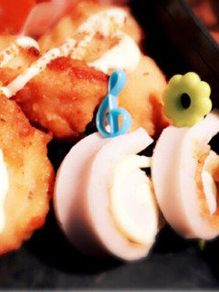超簡単!弁当おかず♡グルグルちくわ-レシピのメイン写真