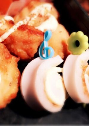 超簡単！弁当おかず♡グルグルちくわ-レシピのメイン写真