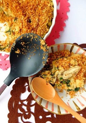 牡蠣とホウレン草のスコップコロッケ☆-レシピのメイン写真