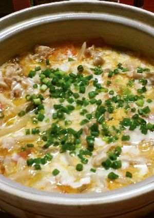 鈴木さん家の簡単健康酒粕キムチ鍋♪-レシピのメイン写真