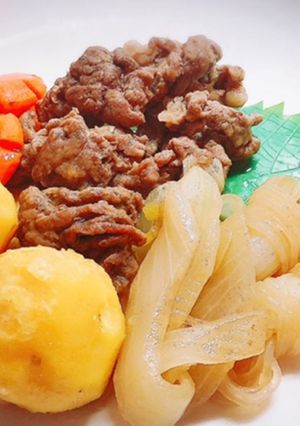 裏技de簡単料亭の味♡肉じゃが-レシピのメイン写真