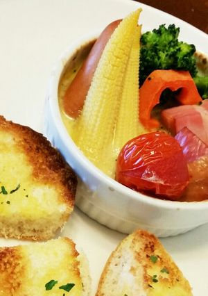 ココットカマン・フォンデュ-レシピのメイン写真