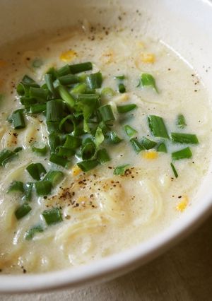 タラコ味のクリームラーメン-レシピのメイン写真