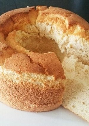 ノンオイルクリームチーズシフォン-レシピのメイン写真