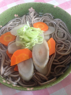 素朴な、ごぼうとにんじんの田舎そば-レシピのメイン写真