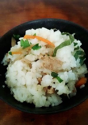豚肉とじゃこのかき醤油混ぜご飯☆-レシピのメイン写真