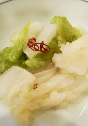 簡単食べきり 白菜漬け-レシピのメイン写真