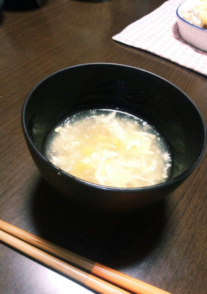 コーンと卵のとろとろ♡中華スープ-レシピのメイン写真