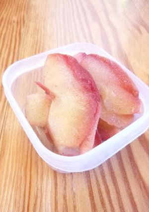 レンジで簡単　りんごの甘煮-レシピのメイン写真