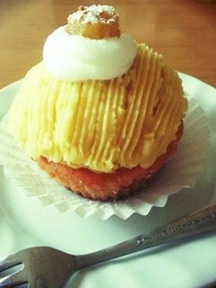 おいもたっぷり♡サツマイモンブラン-レシピのメイン写真