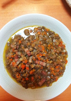 レンズ豆の煮込みorスープ-レシピのメイン写真
