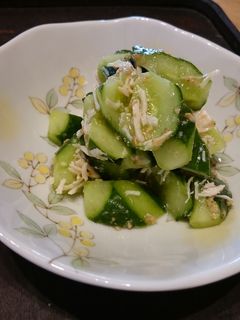 簡単!きゅうりとささみの中華和え-レシピのメイン写真