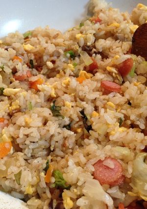 時短★炊き込みから作るパラっと炒飯-レシピのメイン写真