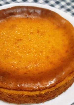 ハロウィン♪♪かぼちゃのチーズケーキ-レシピのメイン写真