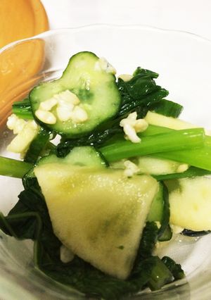 塩麹で漬け物サラダ♩-レシピのメイン写真