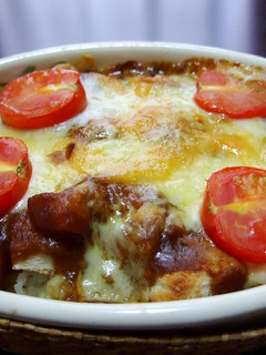 余ったカレーを再利用♪簡単焼きカレー-レシピのメイン写真