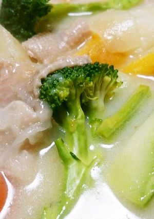 鶏皮プルプルシチュー。-レシピのメイン写真
