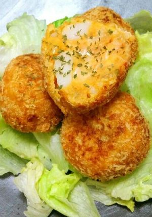 トロケるチーズのピザコロッケ-レシピのメイン写真