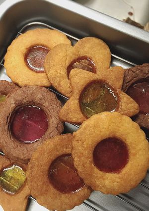 ステンドガラスクッキー-レシピのメイン写真