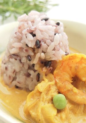 ココナッツNOガーリックシュリンプカレー-レシピのメイン写真