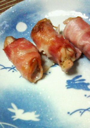 オーブンで簡単☆ベーコンの旨味チキン♪♪-レシピのメイン写真